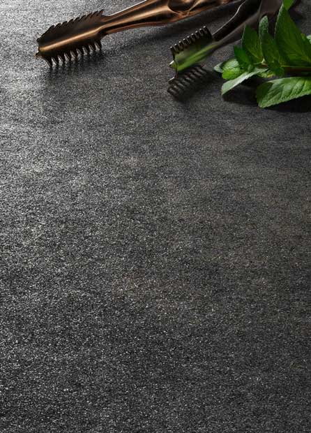 Leather Effect on Caesarstone Porcelain 232 Cider surface